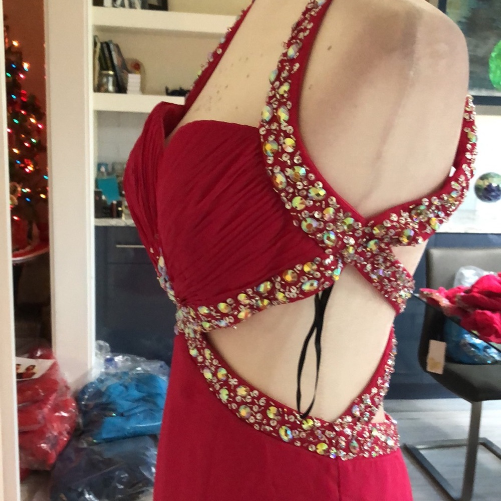 Fuchsia chiffon - Picture 7 of 11